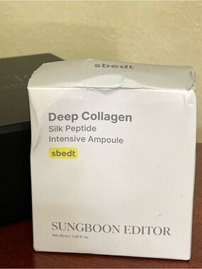 Sungboon editor deep collagen silk peptide intensive ampoule new